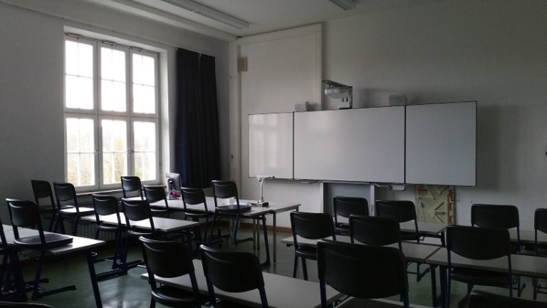Ein Klassenzimmer im Altbau